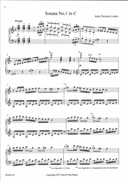 Two Sonatas (ca.1785) (J.C. Luther)